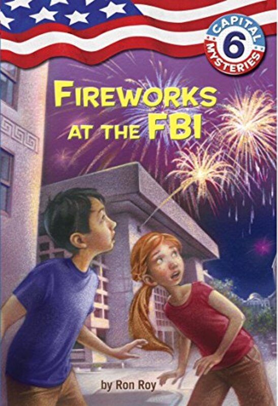 Book cover for "Fireworks at the FBI" by Ron Roy