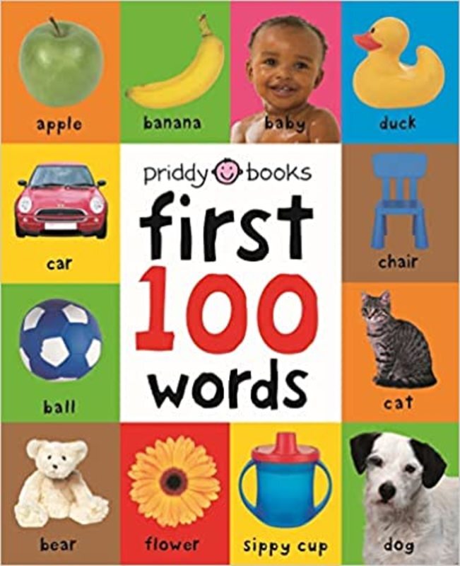 Book cover for "First 100 Words" by Roger Priddy