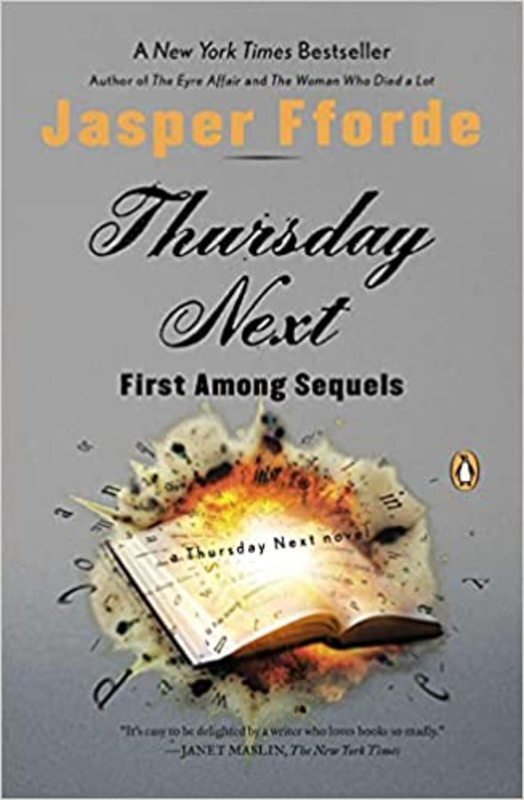Book cover for "First Among Sequels" by Jasper Fforde