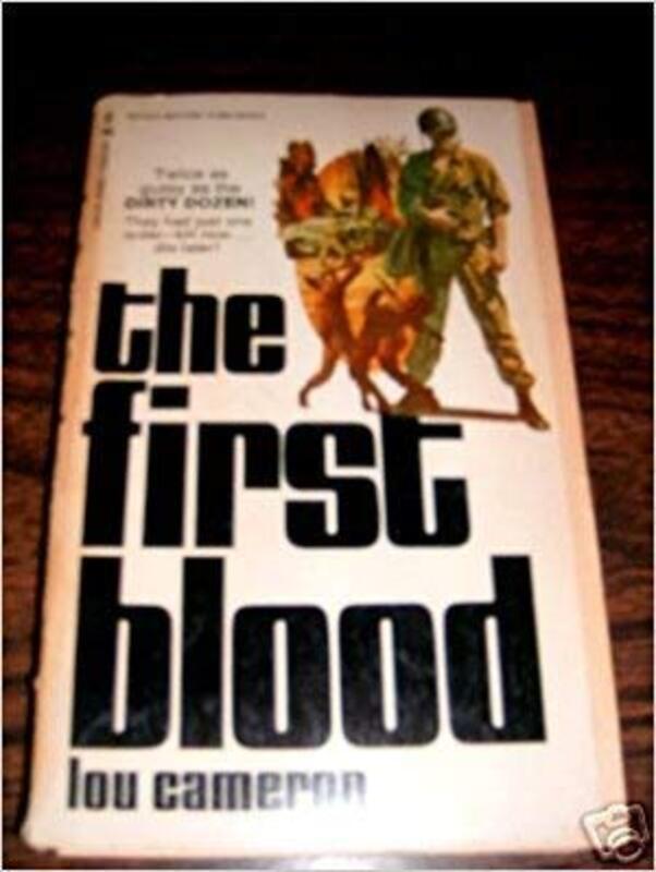 Book cover for "First Blood" by Lou Cameron