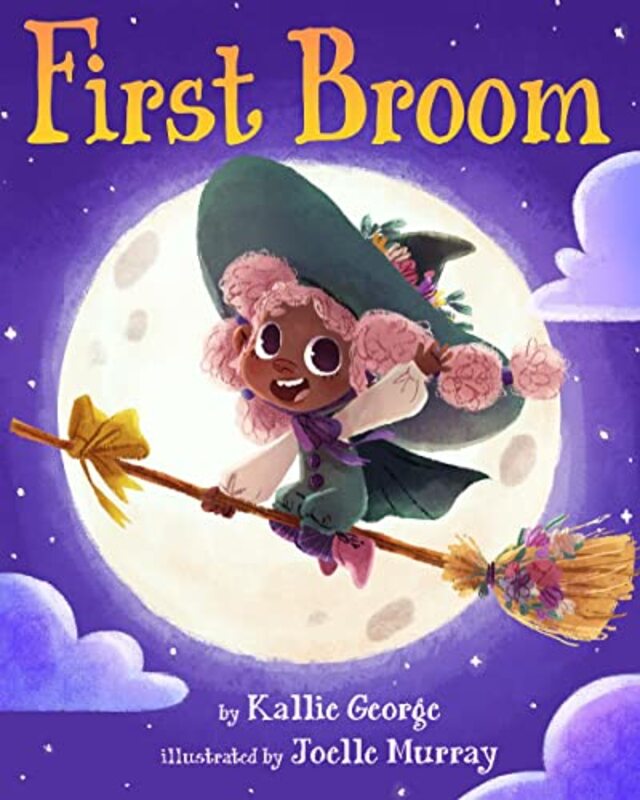 Book cover for "First Broom" by Kallie George
