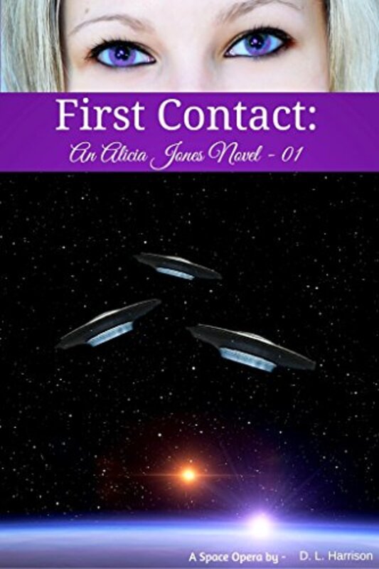 Book cover for "First Contact" by DL Harrison