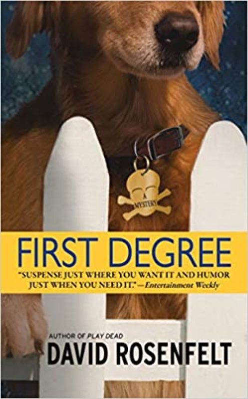 Book cover for "First Degree" by David Rosenfelt