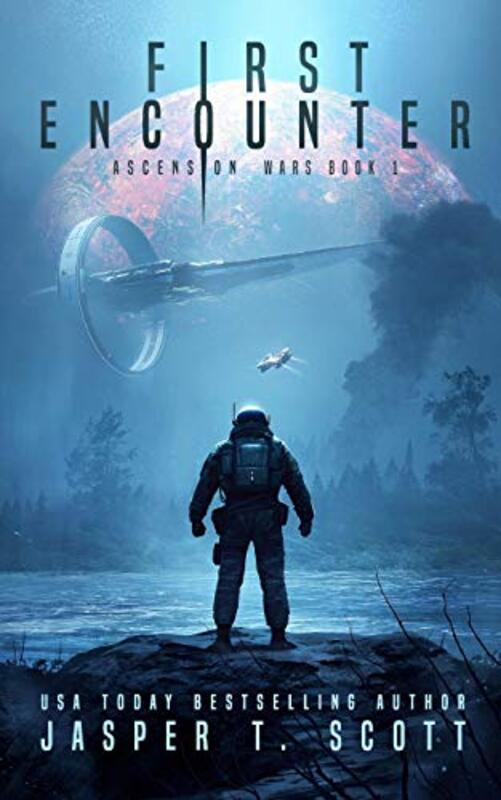 Book cover for "First Encounter" by Jasper T Scott