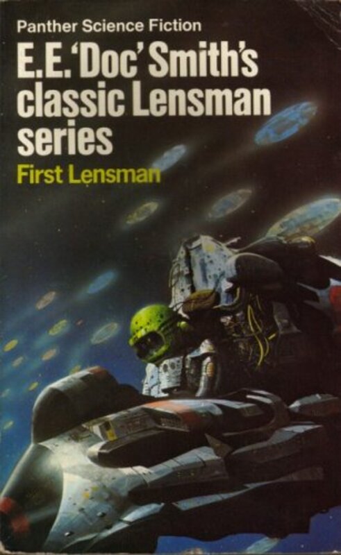 Book cover for "First Lensman" by E E "Doc" Smith