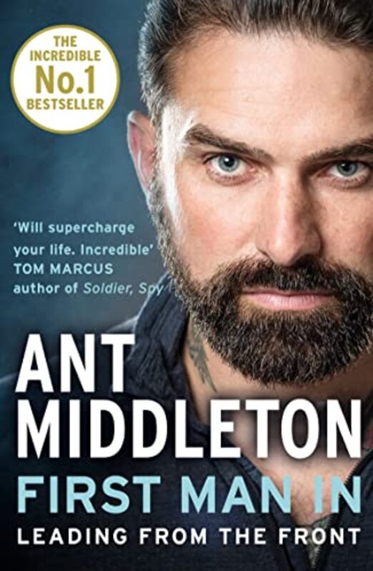 Book cover for "First Man In" by Ant Middleton