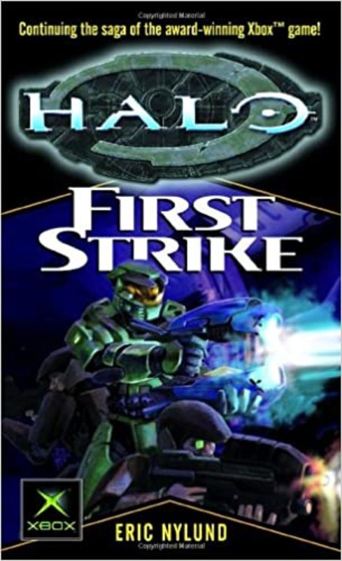 Book cover for "First Strike" by Eric Nylund