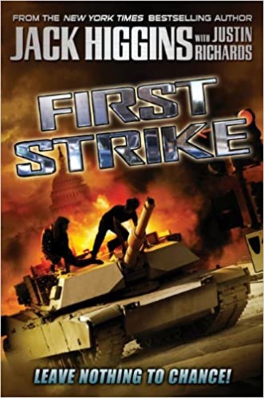 Book cover for "First Strike" by Jack Higgins