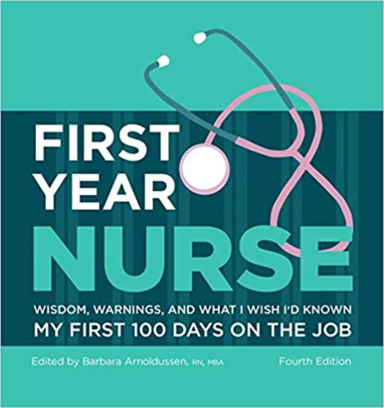 Book cover for "First Year Nurse" by Barbara Arnoldussen