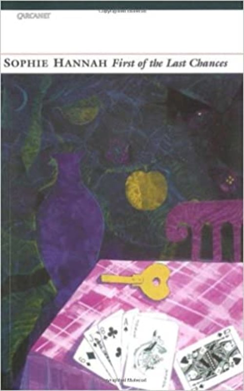 Book cover for "First of the Last Chances" by Sophie Hannah