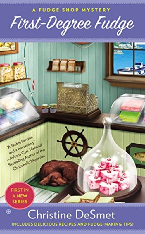 Book cover for "First-Degree Fudge" by Christine DeSmet