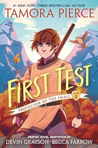 Book cover for "First Test Graphic Novel" by Tamora Pierce