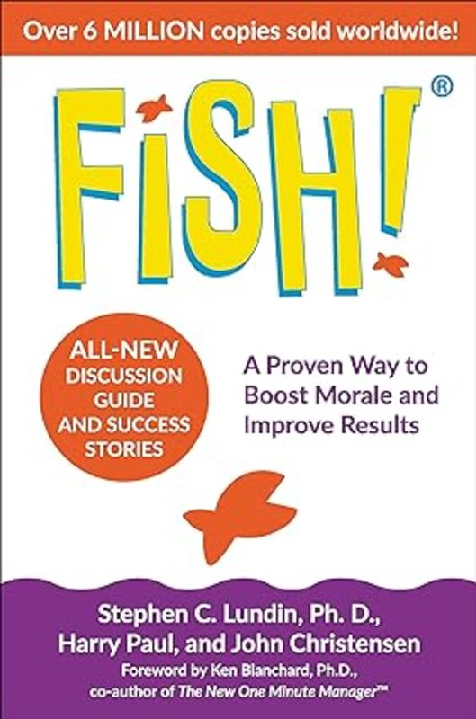 Book cover for "Fish!" by Stephen C. Lundin