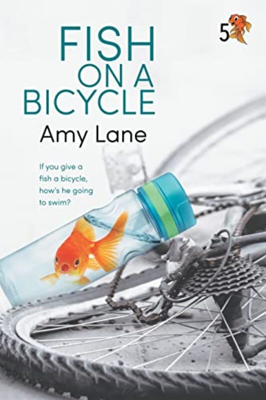 Book cover for "Fish on a Bicycle" by Amy Lane