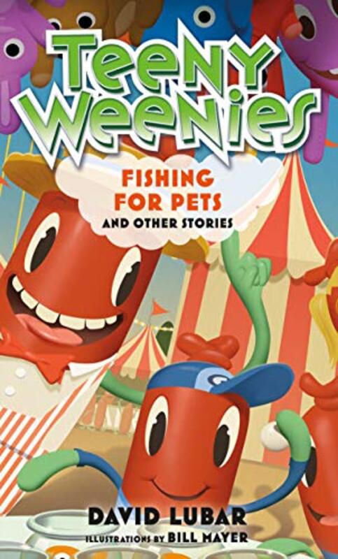 Book cover for "Fishing for Pets: And Other Stories" by David Lubar