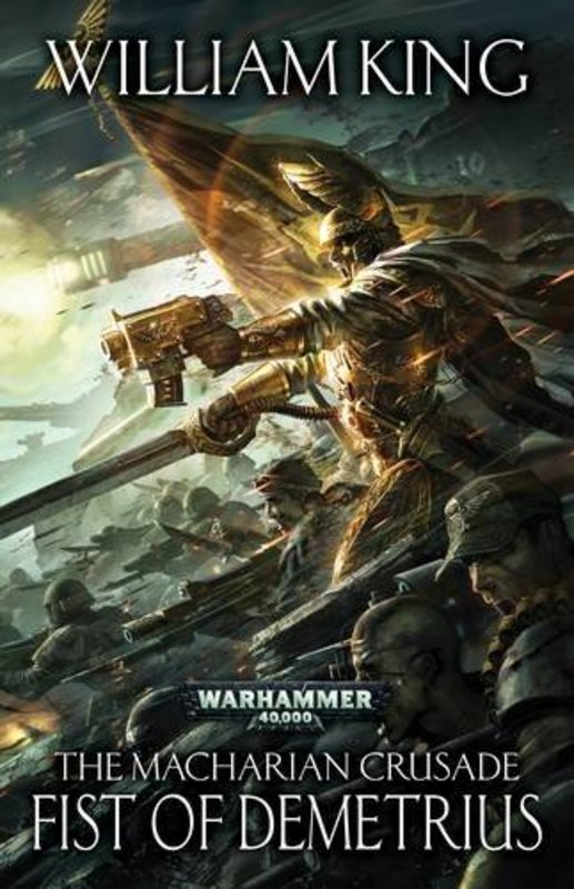 Book cover for "Fist of Demetrius" by William King