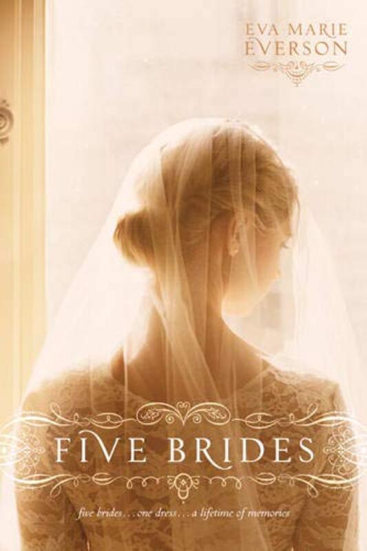 Book cover for "Five Brides" by Eva Marie Everson
