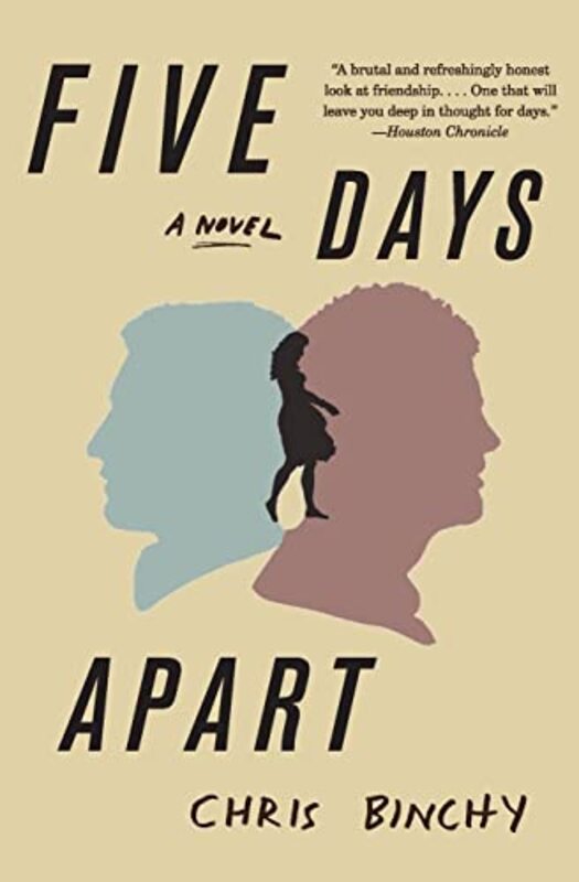 Book cover for "Five Days Apart" by Chris Binchy