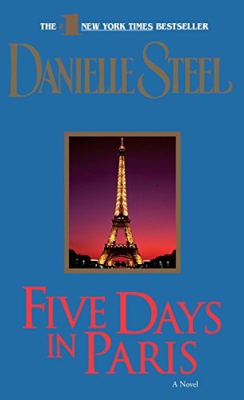 Book cover for "Five Days in Paris" by Danielle Steel