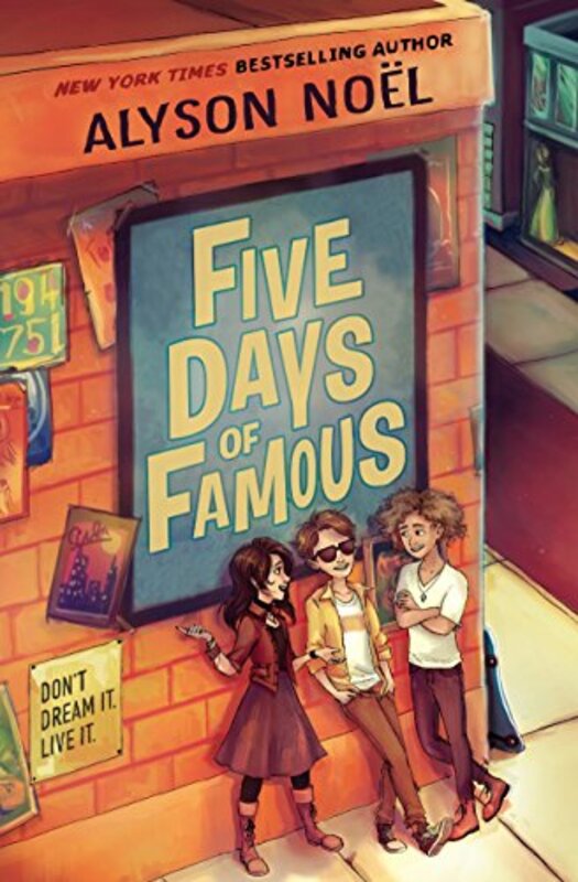 Book cover for "Five Days of Famous" by Alyson Noel