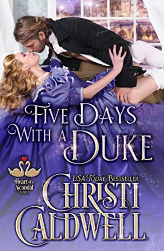 Book cover for "Five Days with a Duke" by Christi Caldwell