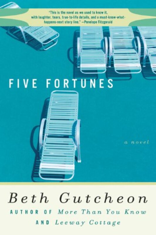 Book cover for "Five Fortunes" by Beth Gutcheon