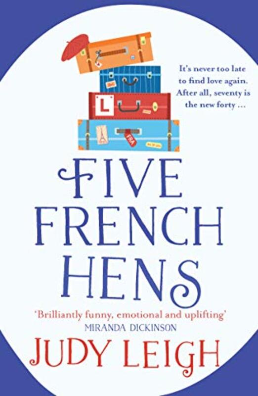 Book cover for "Five French Hens" by Judy Leigh