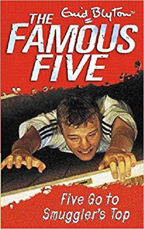 Book cover for "Five Go to Smuggler's Top" by Enid Blyton