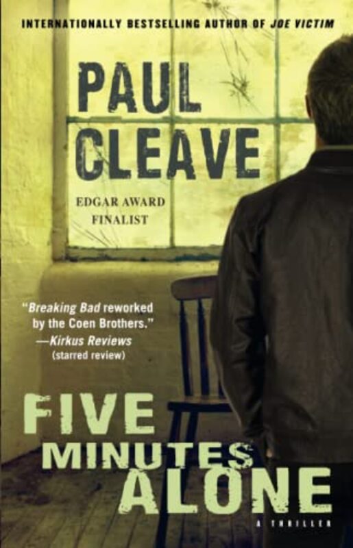 Book cover for "Five Minutes Alone" by Paul Cleave