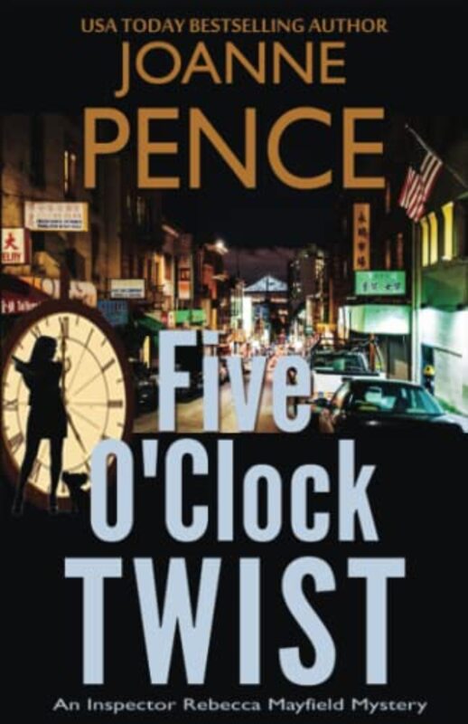 Book cover for "Five O'Clock Twist" by Joanne Pence