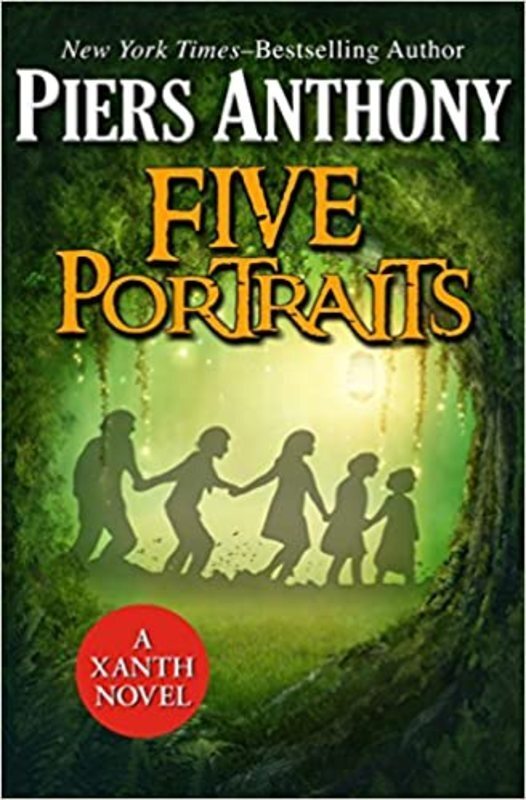 Book cover for "Five Portraits" by Piers Anthony