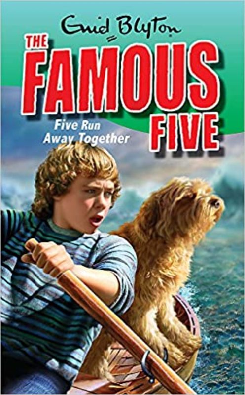 Book cover for "Five Run Away Together" by Enid Blyton
