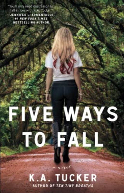 Book cover for "Five Ways to Fall" by KA Tucker
