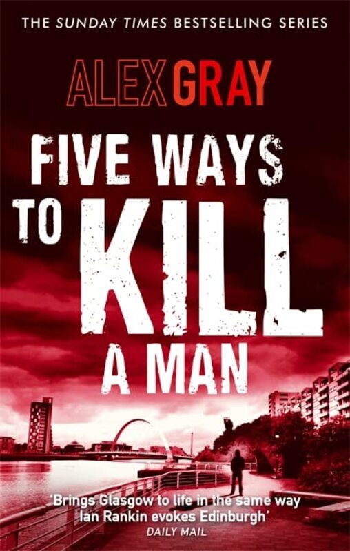 Book cover for "Five Ways to Kill a Man" by Alex Gray