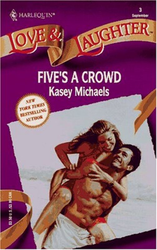Book cover for "Five's a Crowd" by Kasey Michaels