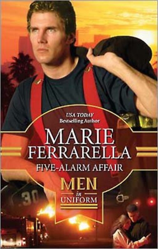 Book cover for "Five-Alarm Affair" by Marie Ferrarella