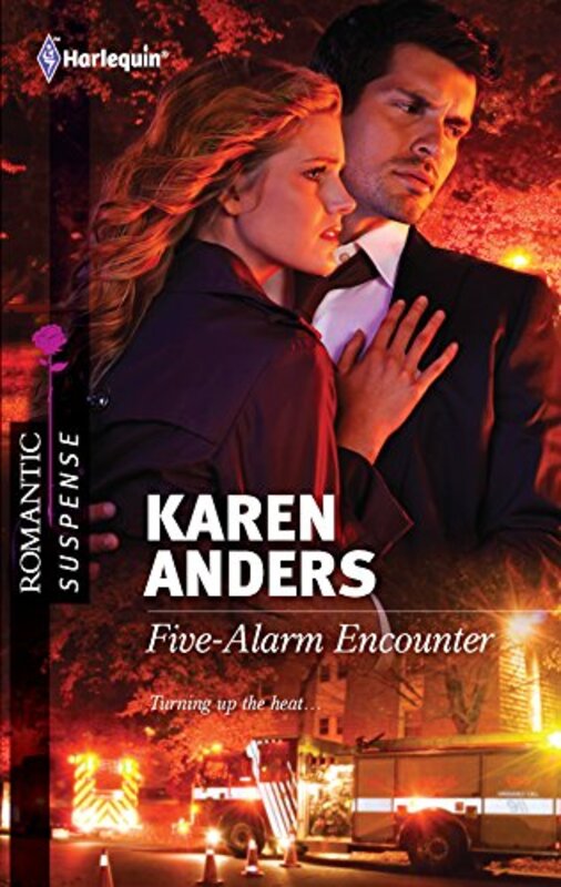Book cover for "Five-Alarm Encounter" by Karen Anders