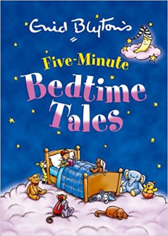Book cover for "Five-Minute Bedtime Tales" by Enid Blyton