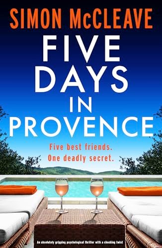 Book cover for "Five Days in Provence" by Simon McCleave