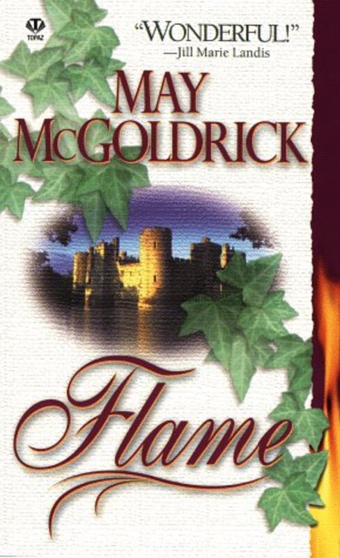 Book cover for "Flame" by May McGoldrick