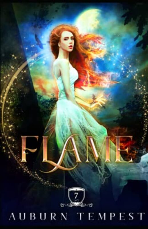 Book cover for "Flame" by Carolina Mac