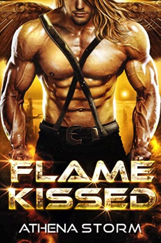Book cover for "Flame Kissed" by Athena Storm