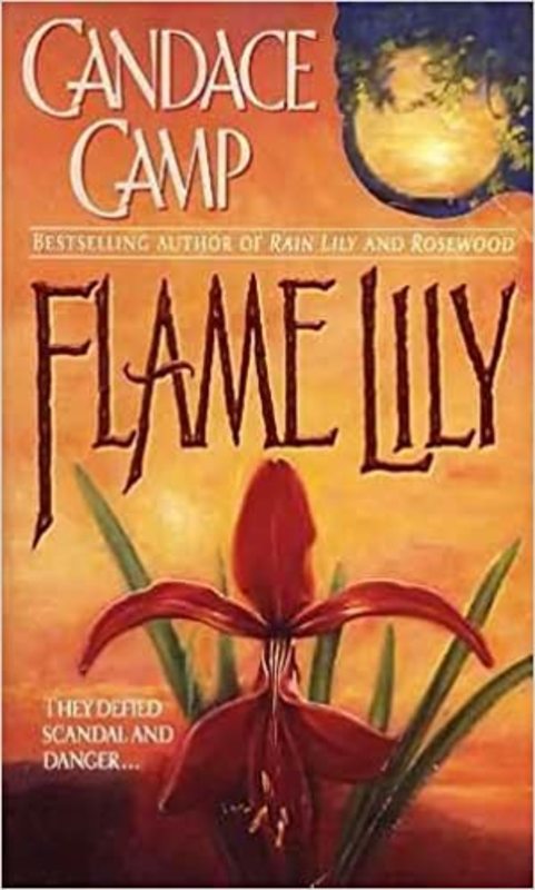 Book cover for "Flame Lily" by Candace Camp