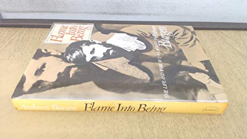 Book cover for "Flame into Being" by Anthony Burgess