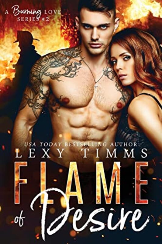 Book cover for "Flame of Desire" by Lexy Timms