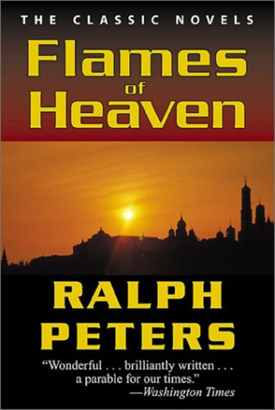 Book cover for "Flames of Heaven" by Owen Parry