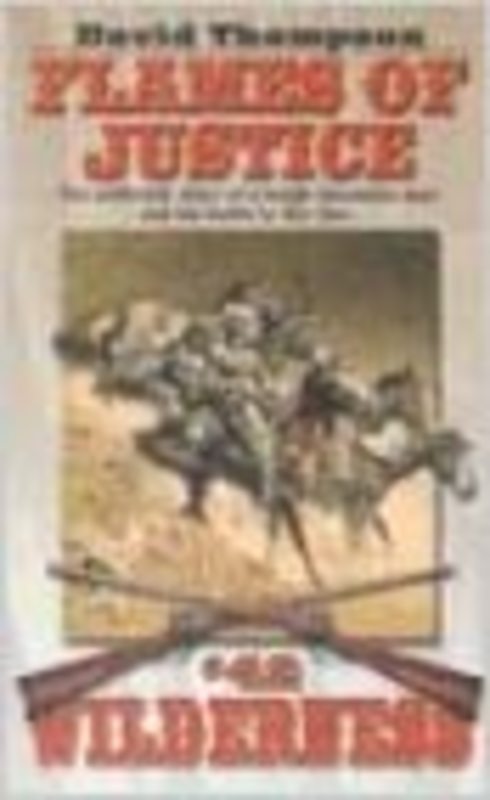 Book cover for "Flames of Justice" by David Robbins