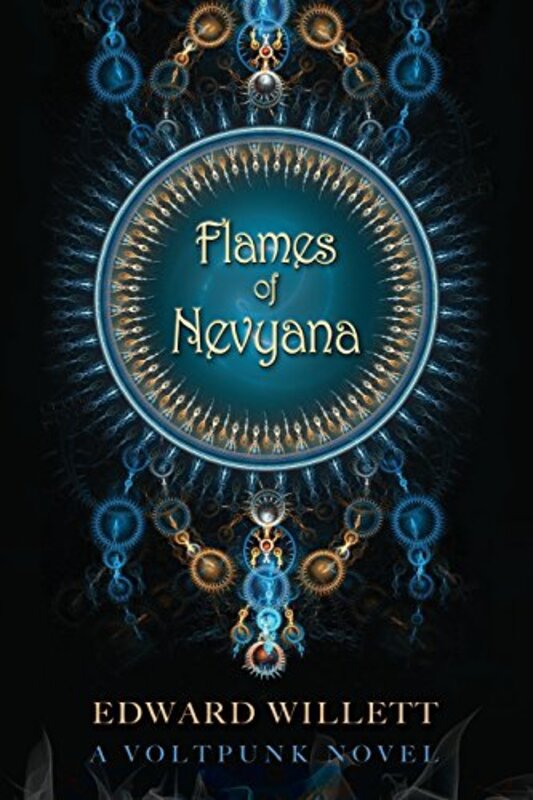Book cover for "Flames of Nevyana" by Edward Willett