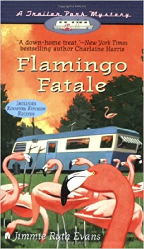 Book cover for "Flamingo Fatale" by Jimmie Ruth Evans