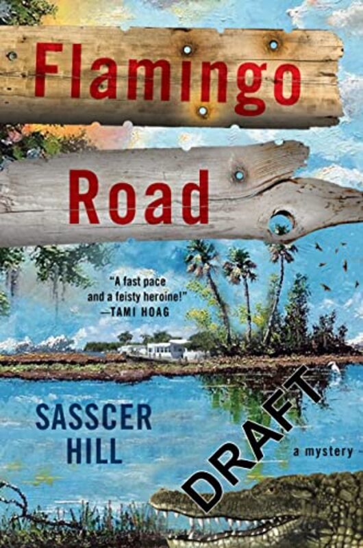 Book cover for "Flamingo Road" by Sasscer Hill